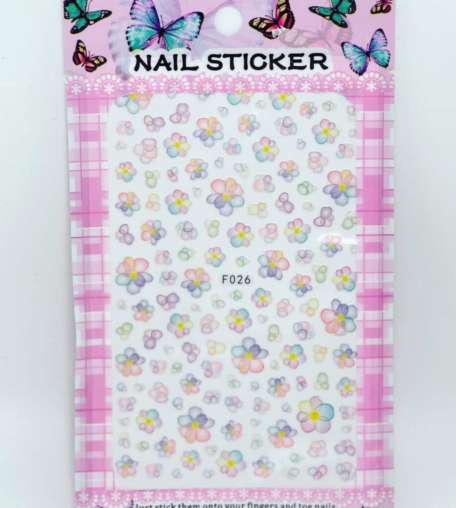 Nail Art Sticker- Peel Off