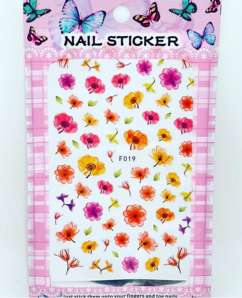 Nail Art Sticker- Peel Off
