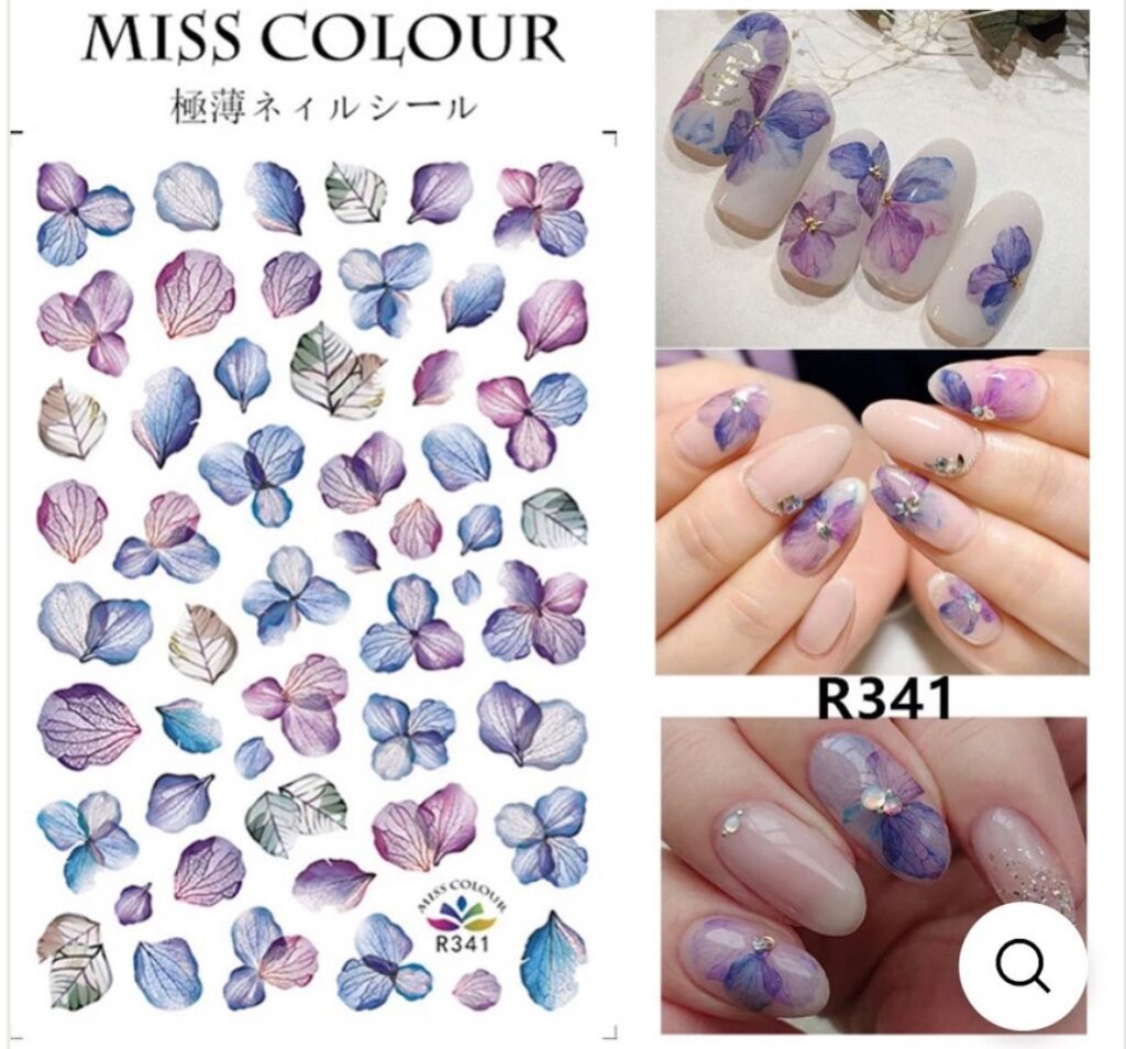 Nail Art Sticker- Peel Off