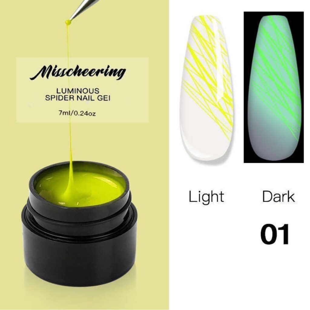 Spider Gel- Glow In The Dark