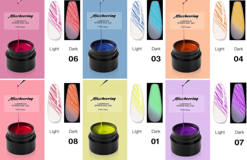 Spider Gel- Glow In The Dark